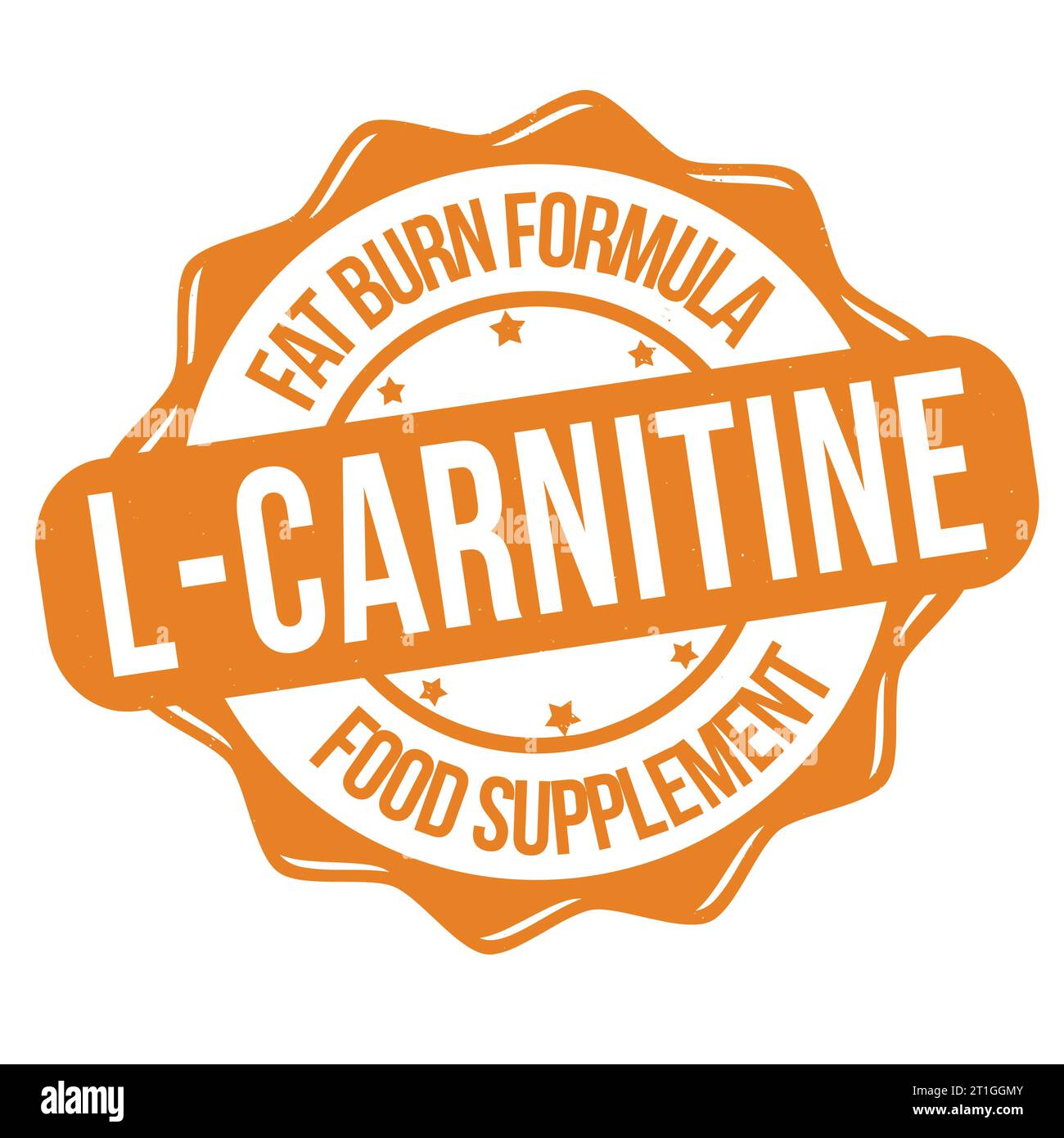 L Carnitine grunge rubber stamp on white background, vector