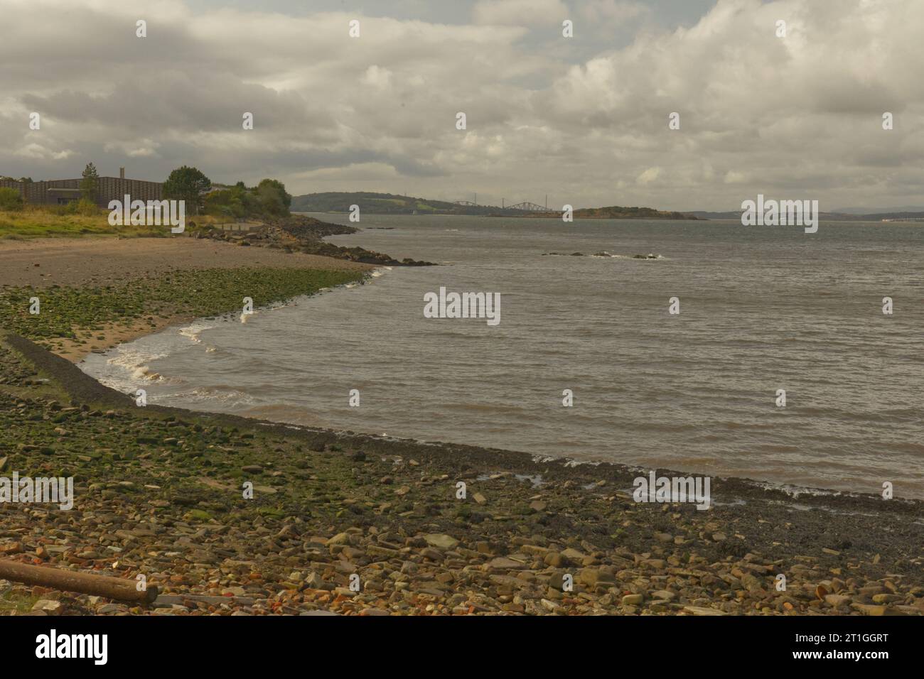 Granton Beach, Edinburgh Stock Photo