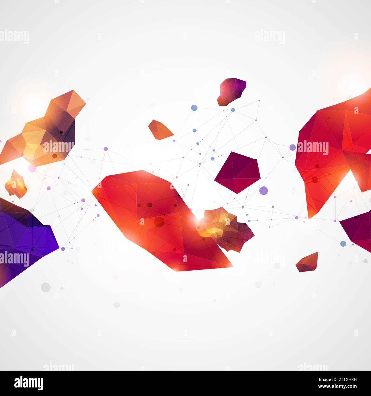 Triangle pattern shape for wallpaper. Illustration low poly, polygonal design. Vector Stock Vector