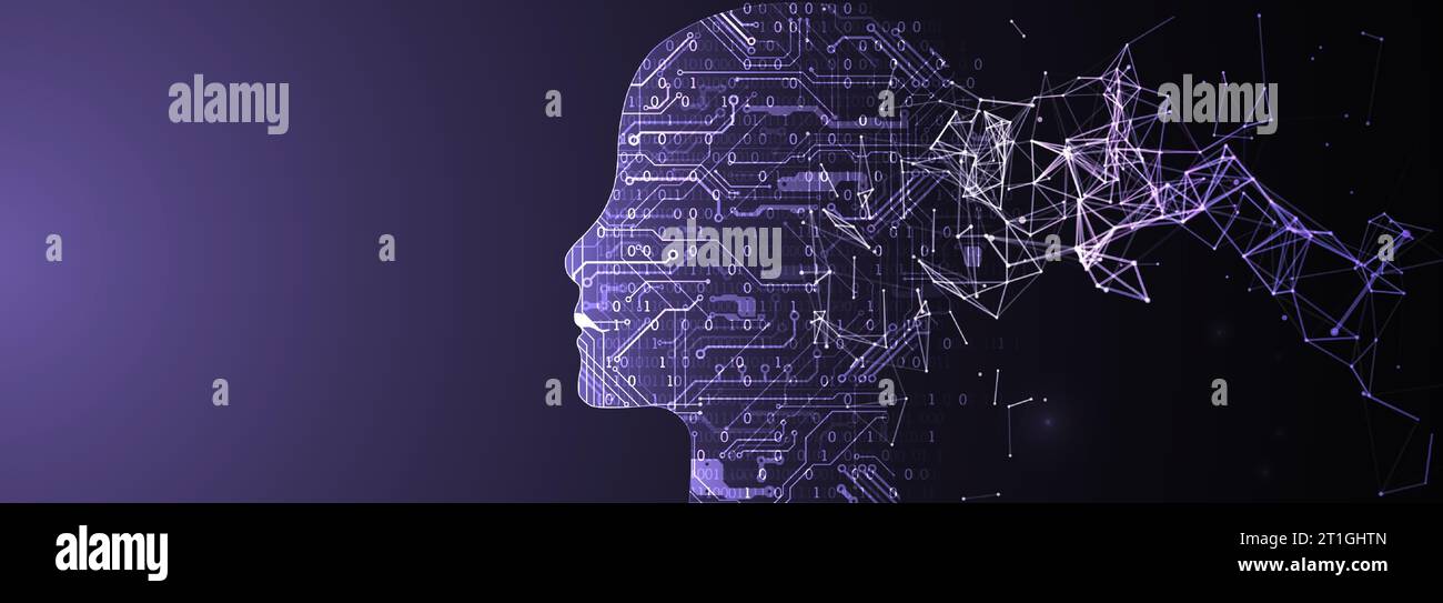 Plexus Creative Example Plexus Artificial Intelligence concept. Creative brain concept ...
