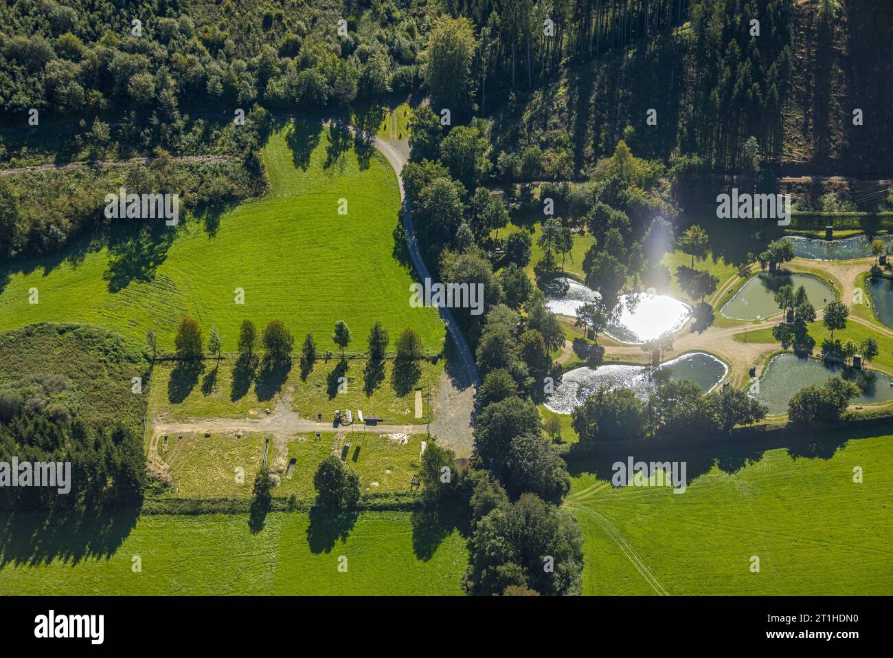 Teiche luftbild hires stock photography and images Alamy