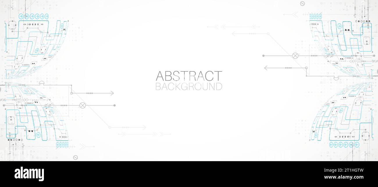 Scientific and technological ART concept. Abstract background with ...