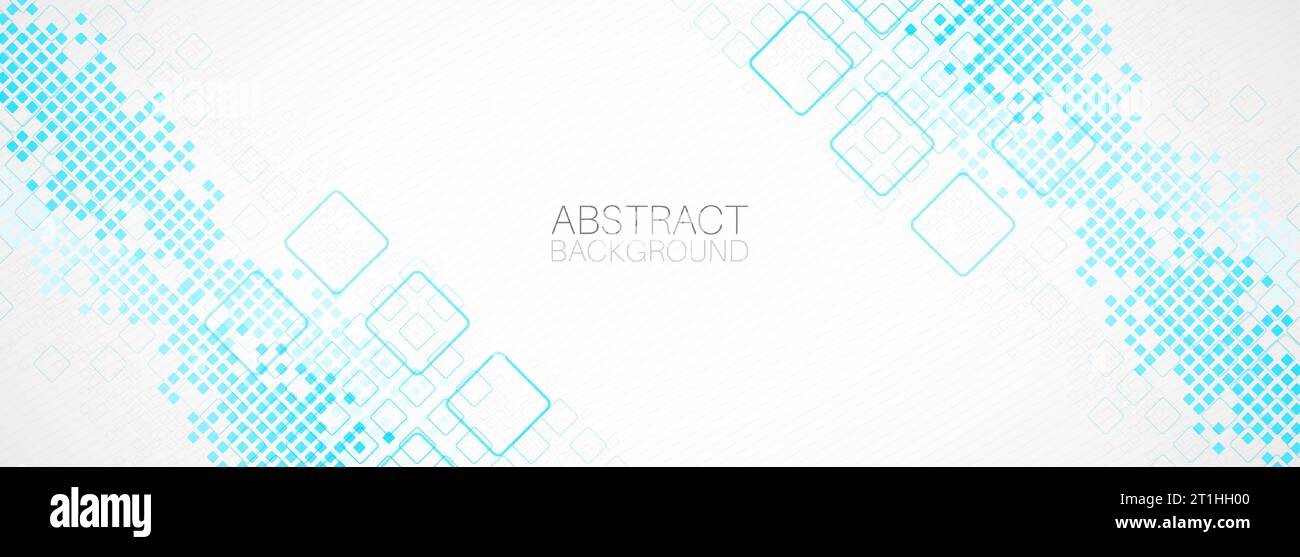 Abstract background with squares. Structure pattern technology backdrop. Vector Stock Vector