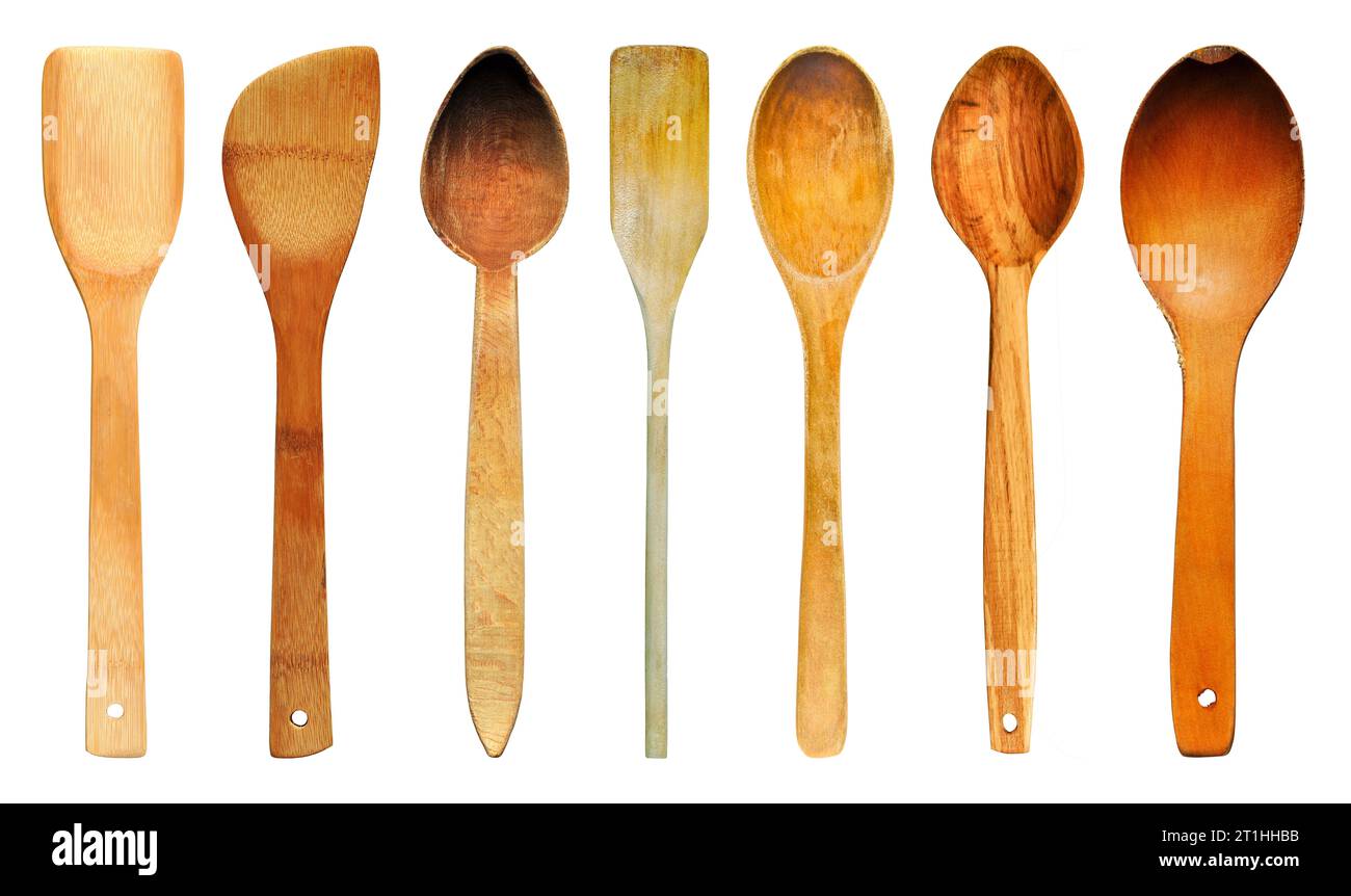 Traditional wooden spoon for modern and old kitchens, kitchen materials