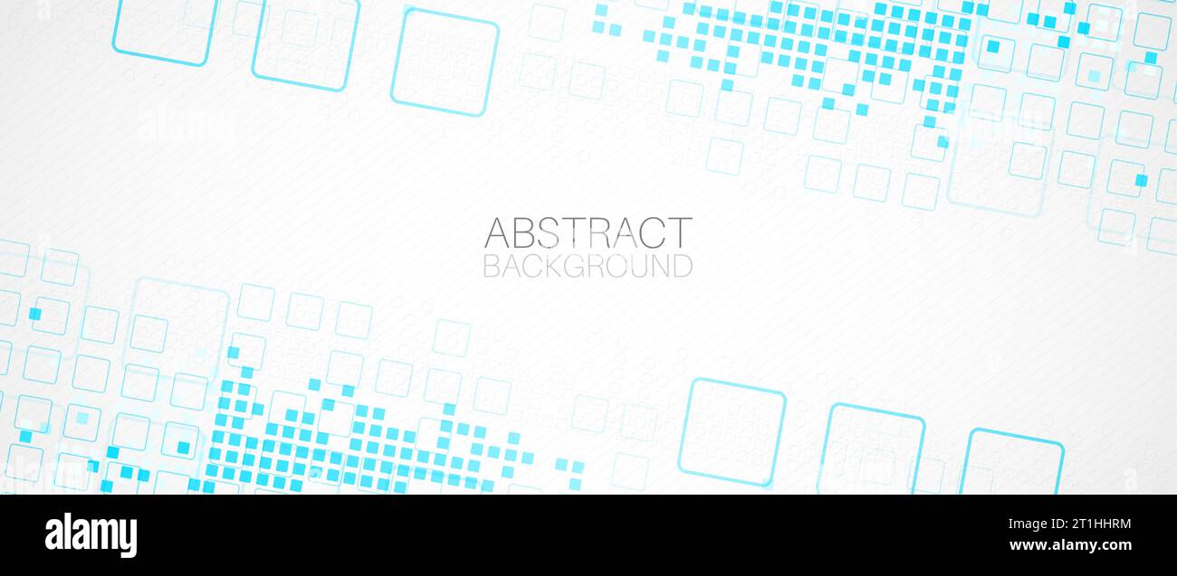 Abstract background with squares. Structure pattern technology backdrop. Vector Stock Vector