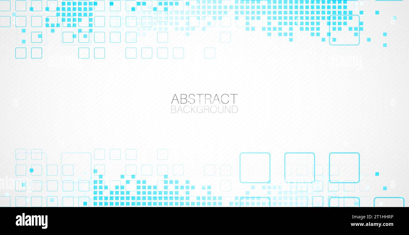 Abstract background with squares. Structure pattern technology backdrop. Vector Stock Vector