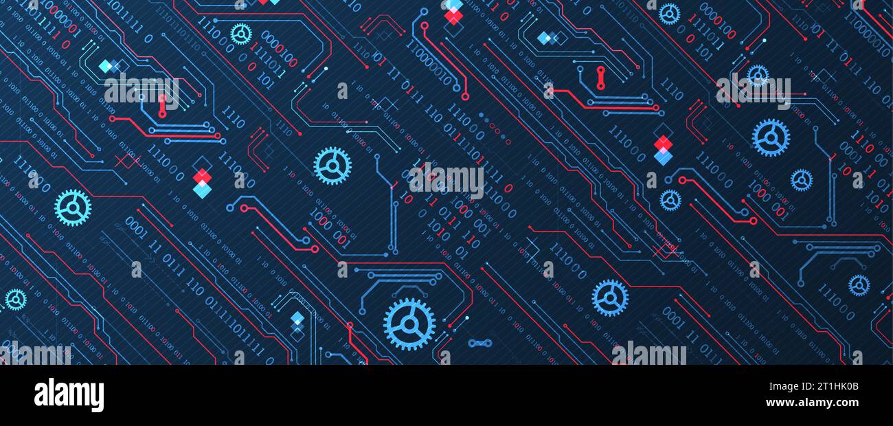 Abstract technology concept. Computer code background. Vector ...