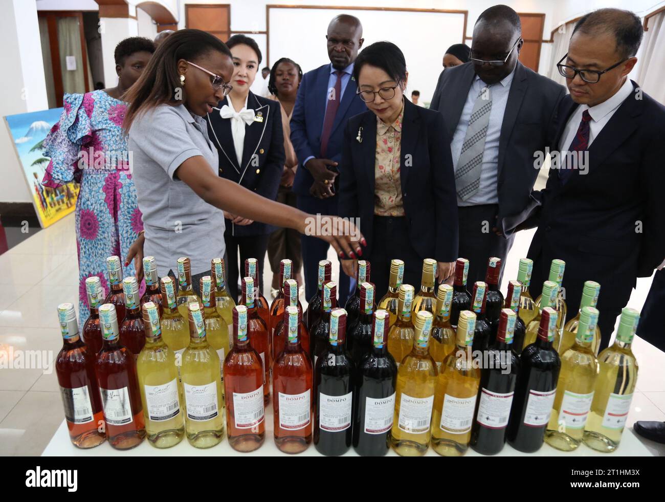 (231014) DAR ES SALAAM, Oct. 14, 2023 (Xinhua) Chinese ambassador