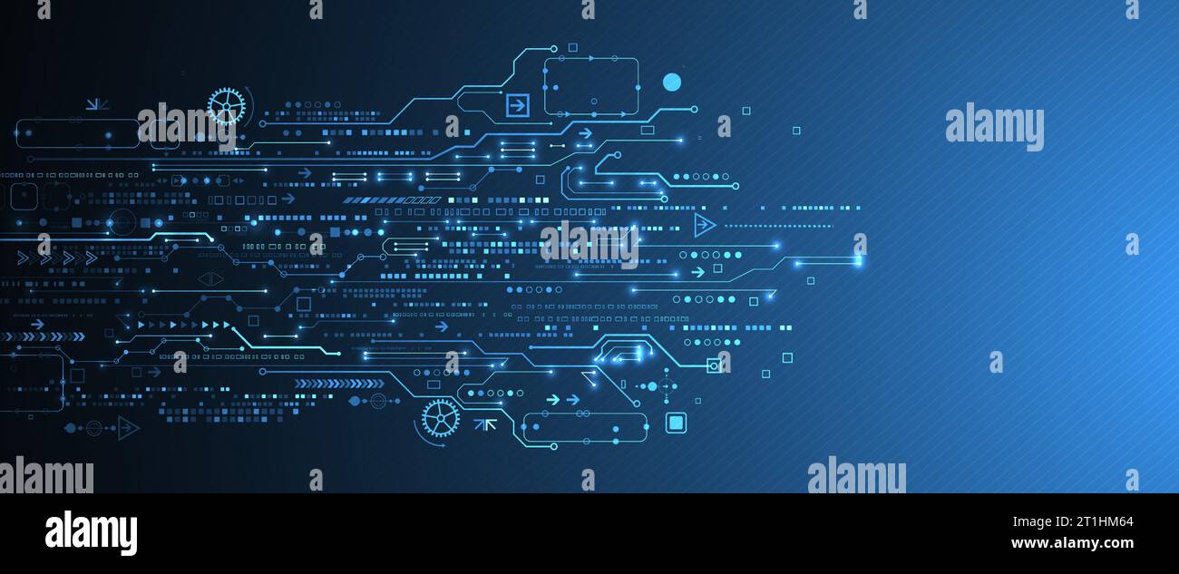 Abstract technology circuit board. Communication concept Stock Vector ...