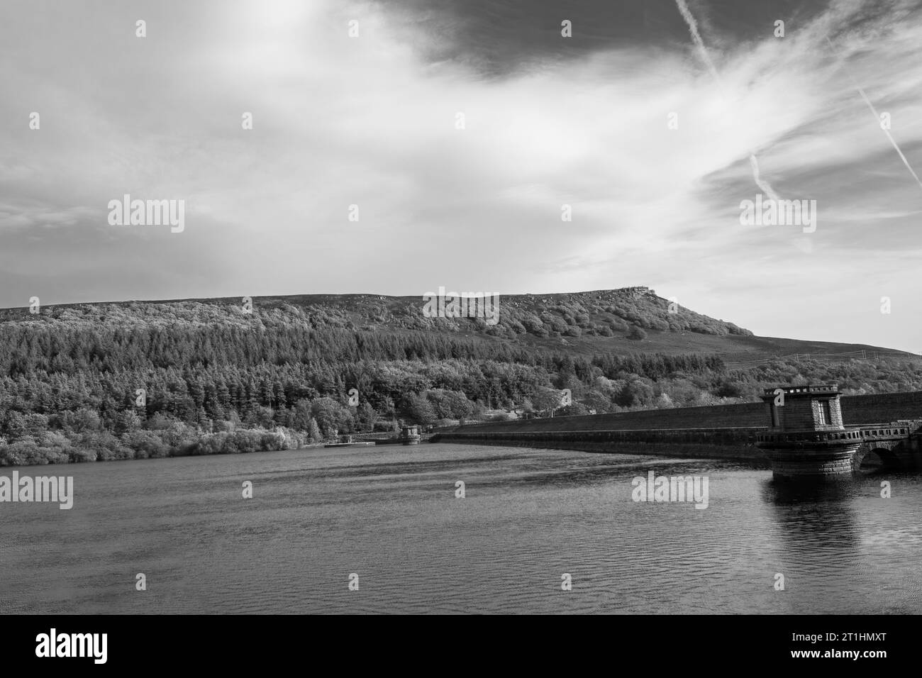 Ladybower Reservoir Hope Valley Peak District UK Stock Photo Alamy