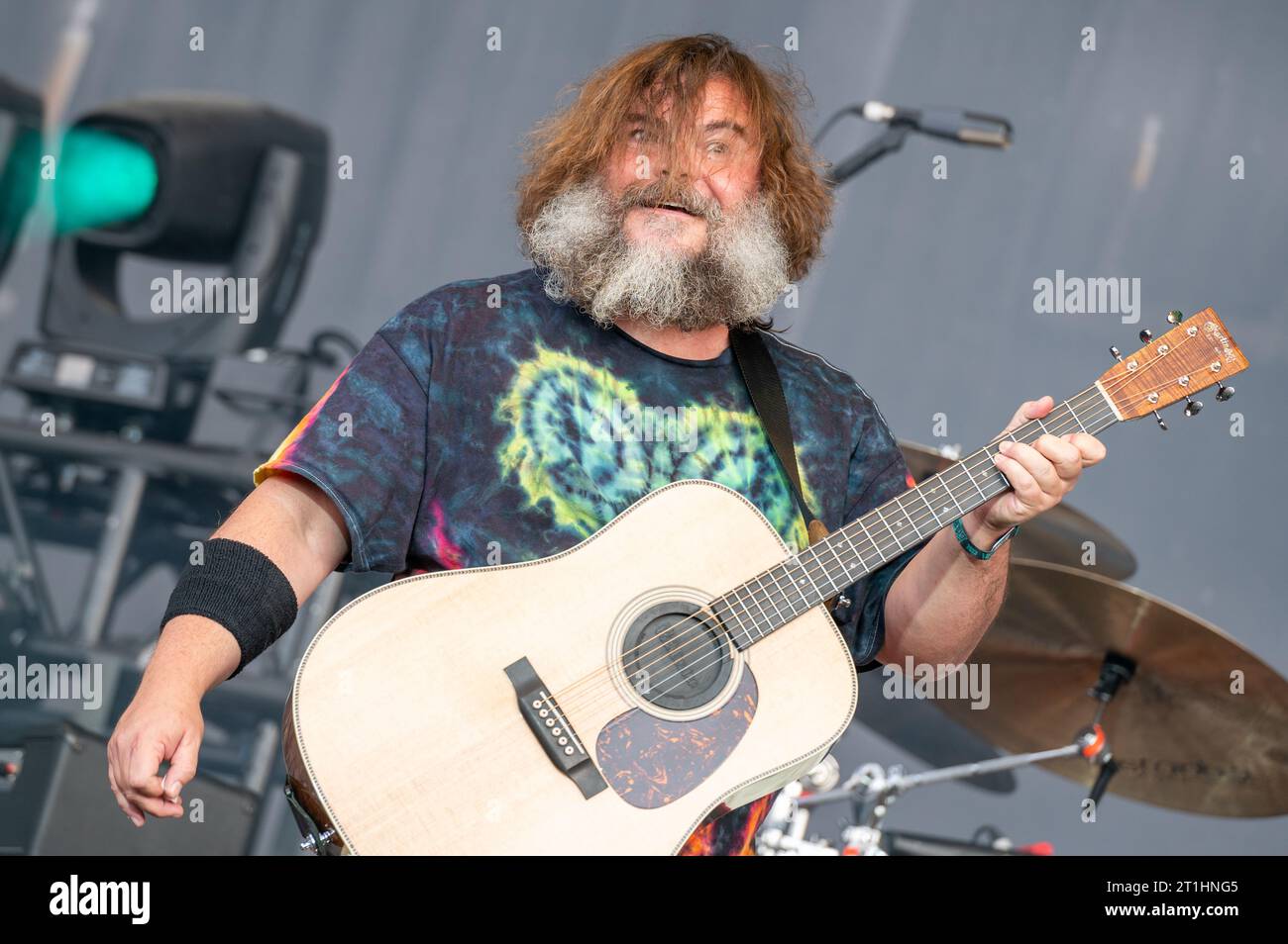 June 18, 2023: Tenacious D perform at the Hellfest Open Air festival Stock Photo