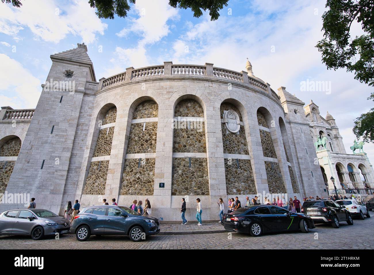 Paris, France, 17.09.2023 Montmartre Reservoir is a water reservoir that was built from 1887 until 1889. The project is located in Paris (18th), Paris Stock Photo