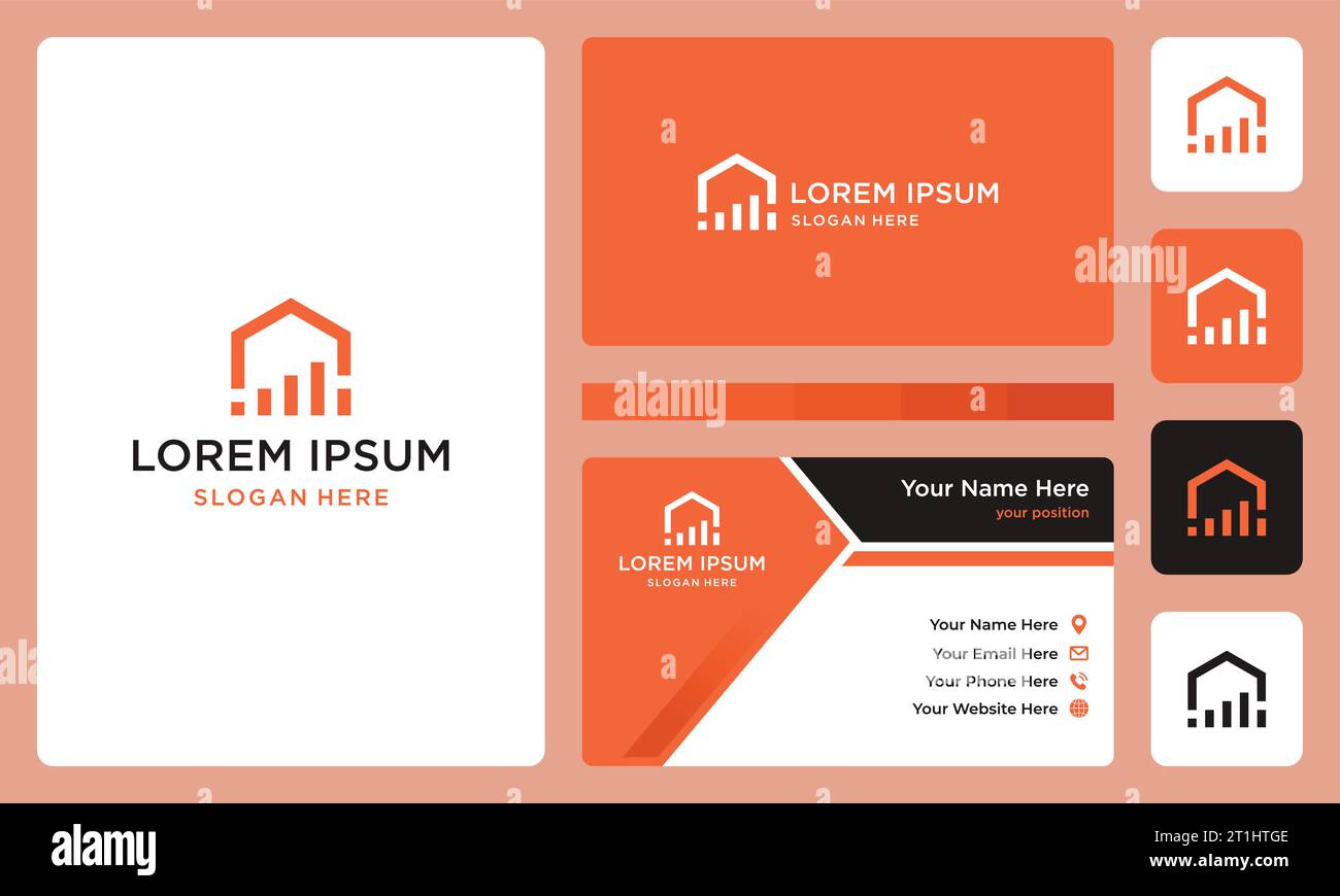 Building logo vector stock Stock Vector Images - Alamy