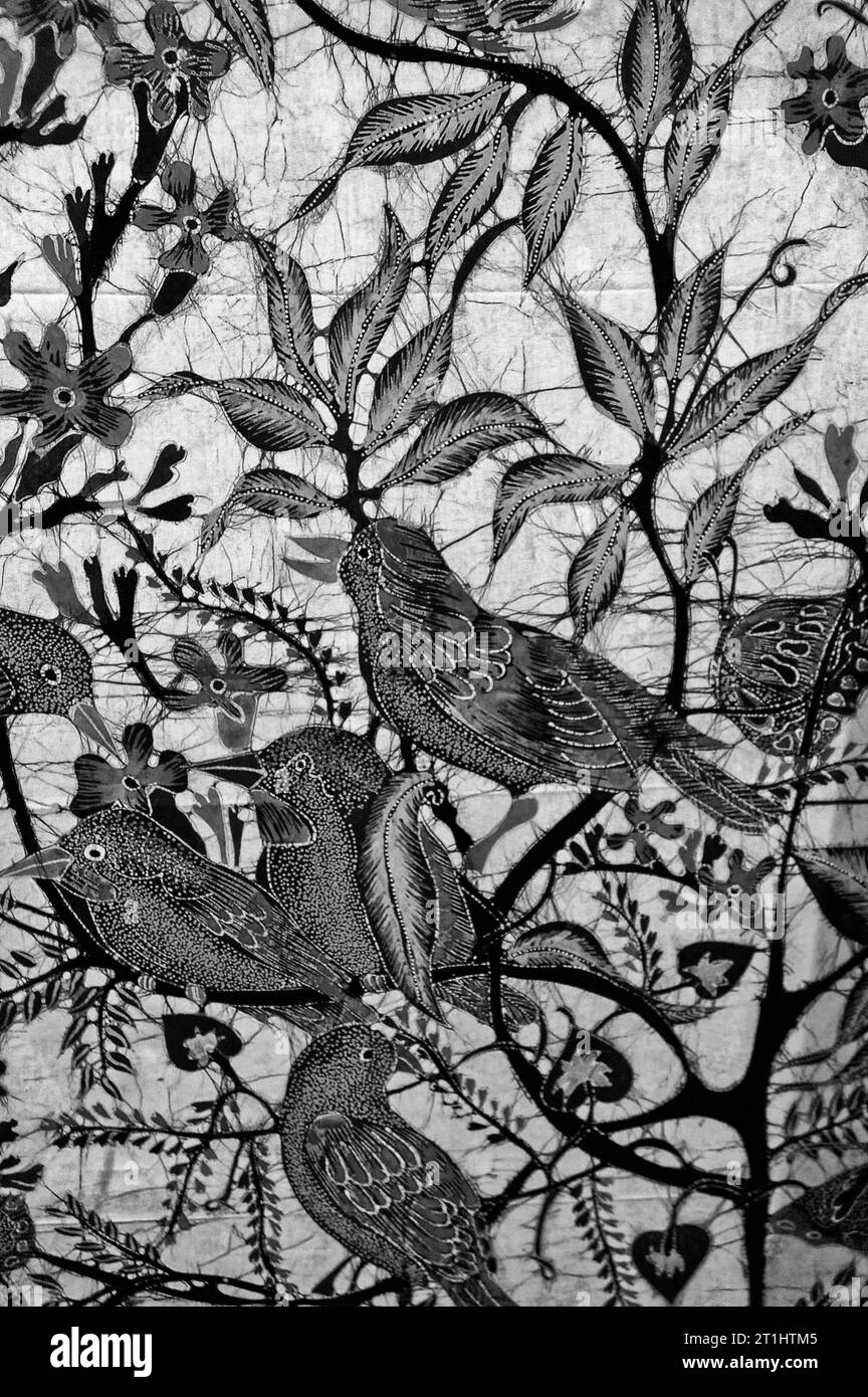 Illustrations Sri Lanka, painting on fabric,batik Stock Photo Alamy