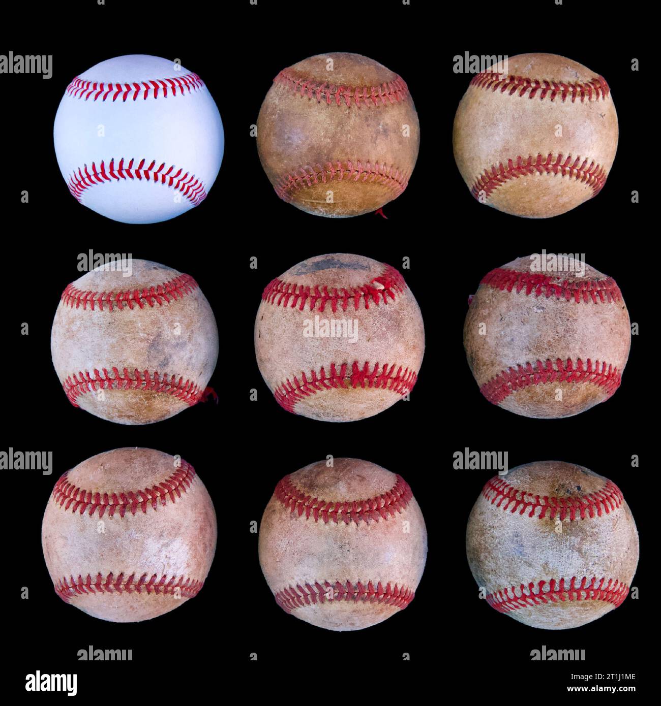 Rookie Pitcher. Stock Photo