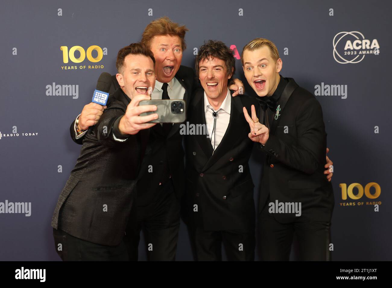 Sydney, Australia. 14th October 2023. L-R: David Campbell, Richard ...