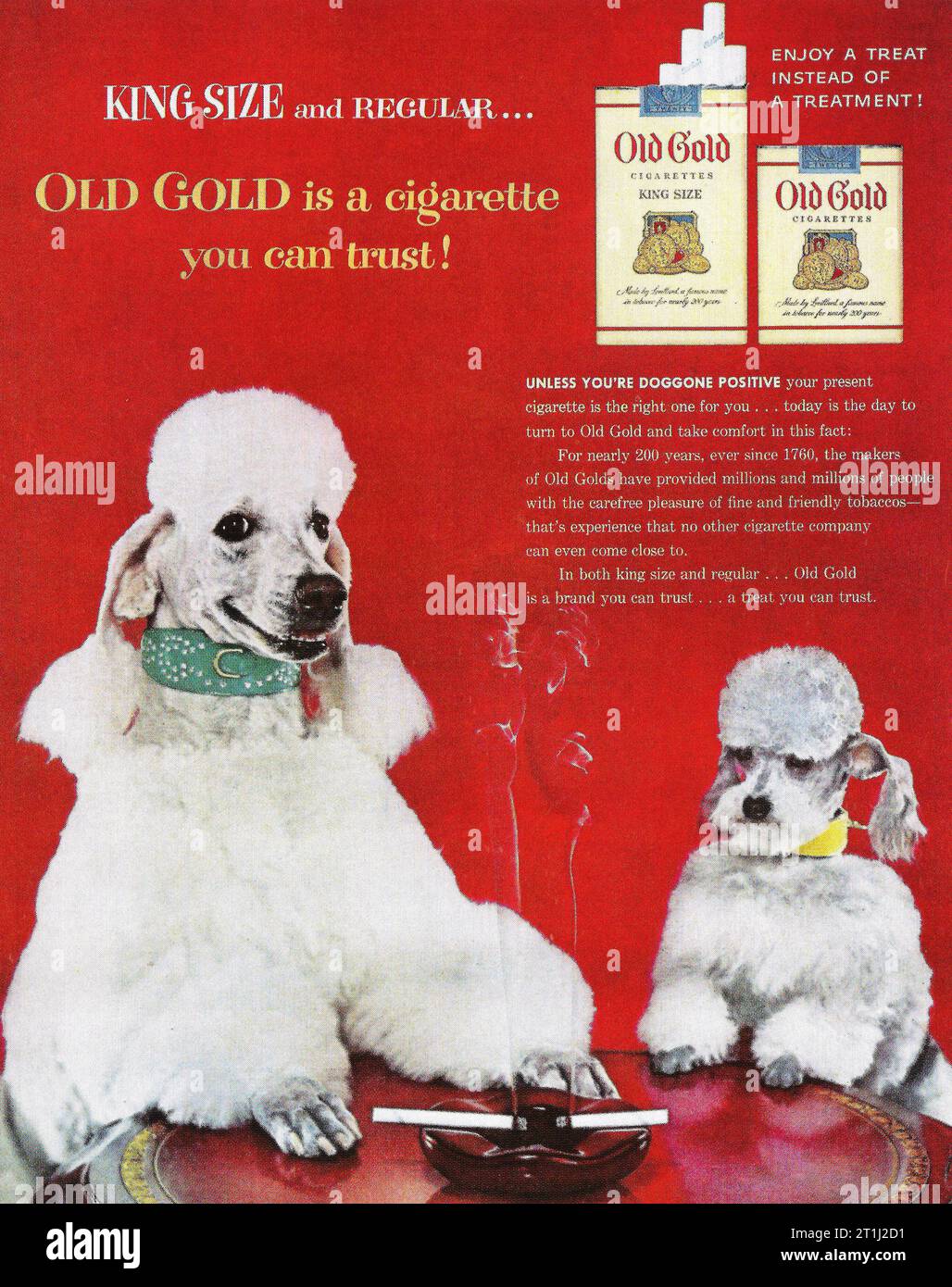 classic gold cigarette Old gold cigarettes hi-res stock photography and images
