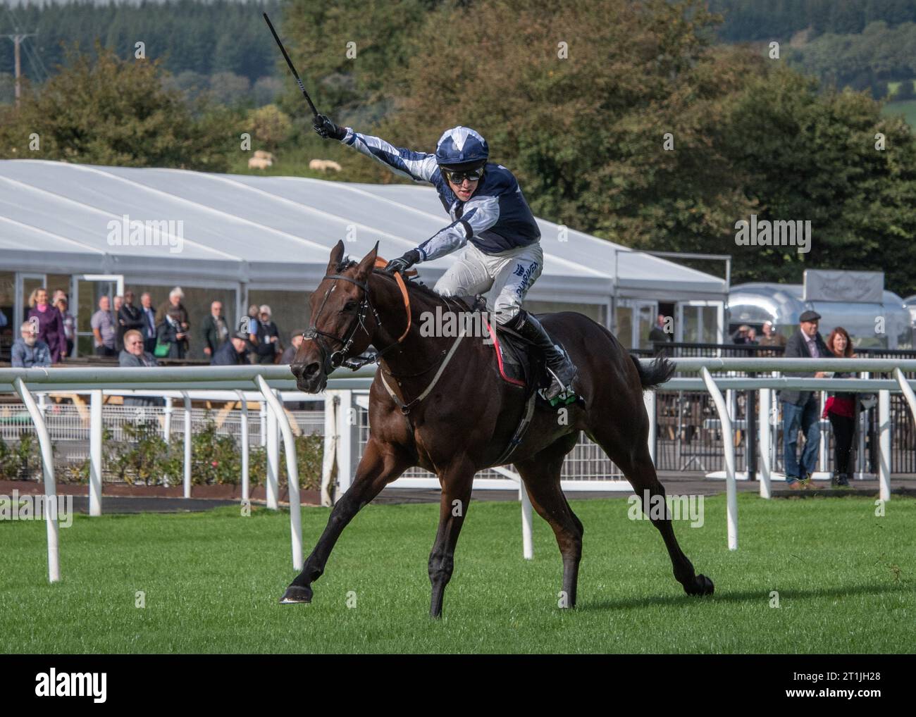 Chepstow Racecourse Jump Jockeys Derby 2023 Stock Photo Alamy