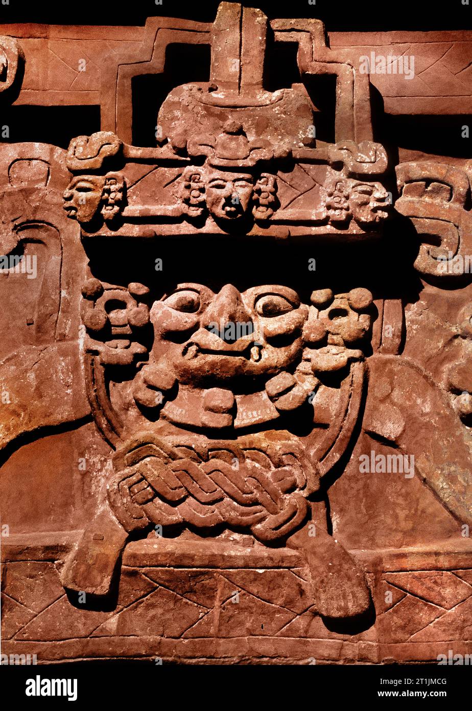 Maya archaeology National Anthropological Museum Mexico City Stock Photo