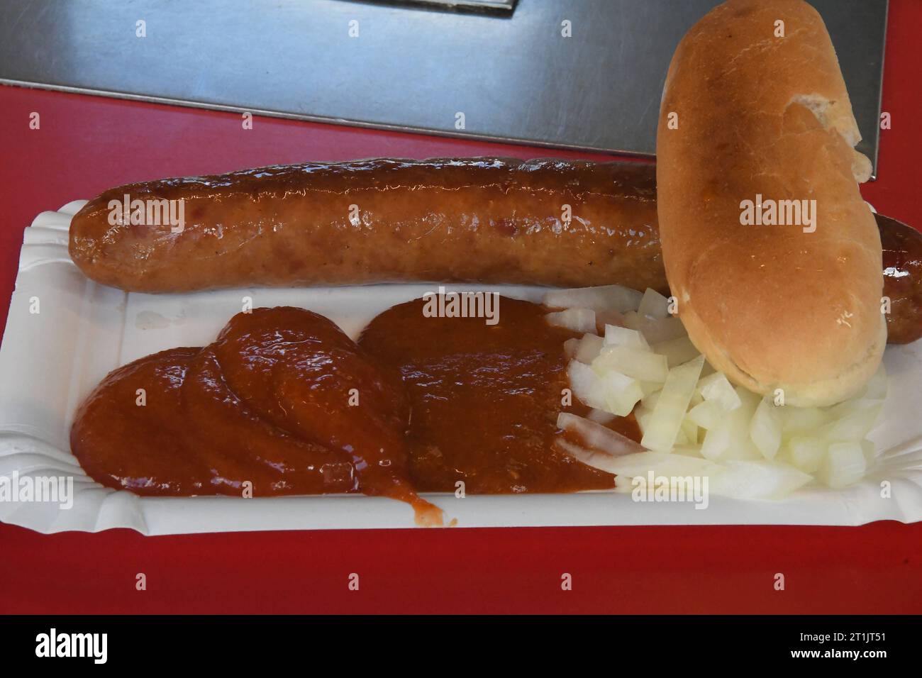 Copenhagen, Denmark /14 October. 2023/.Danish fst food hot dogs fooe