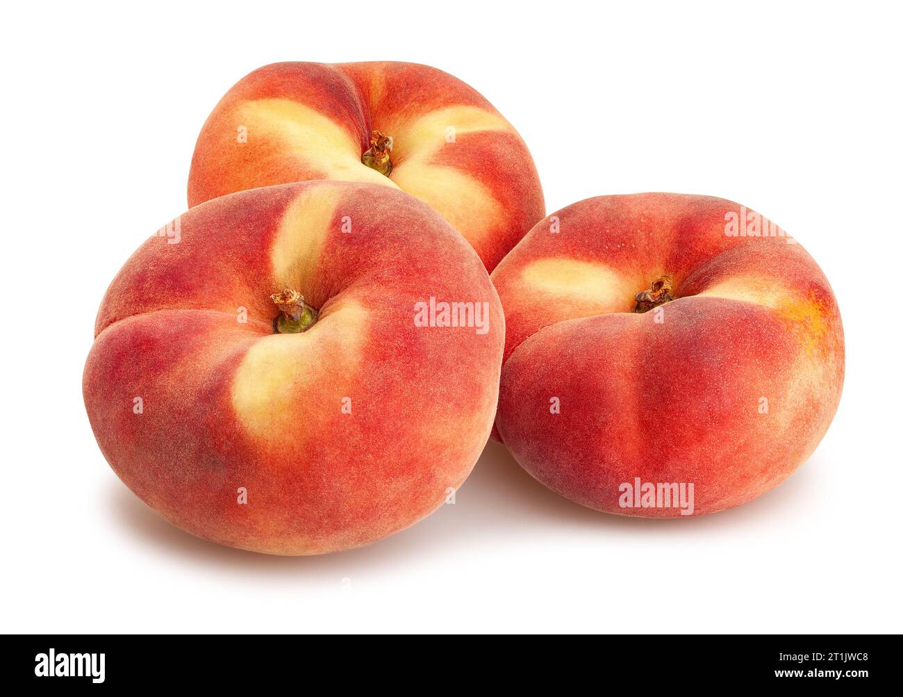 flat peach path isolated on white Stock Photo Alamy