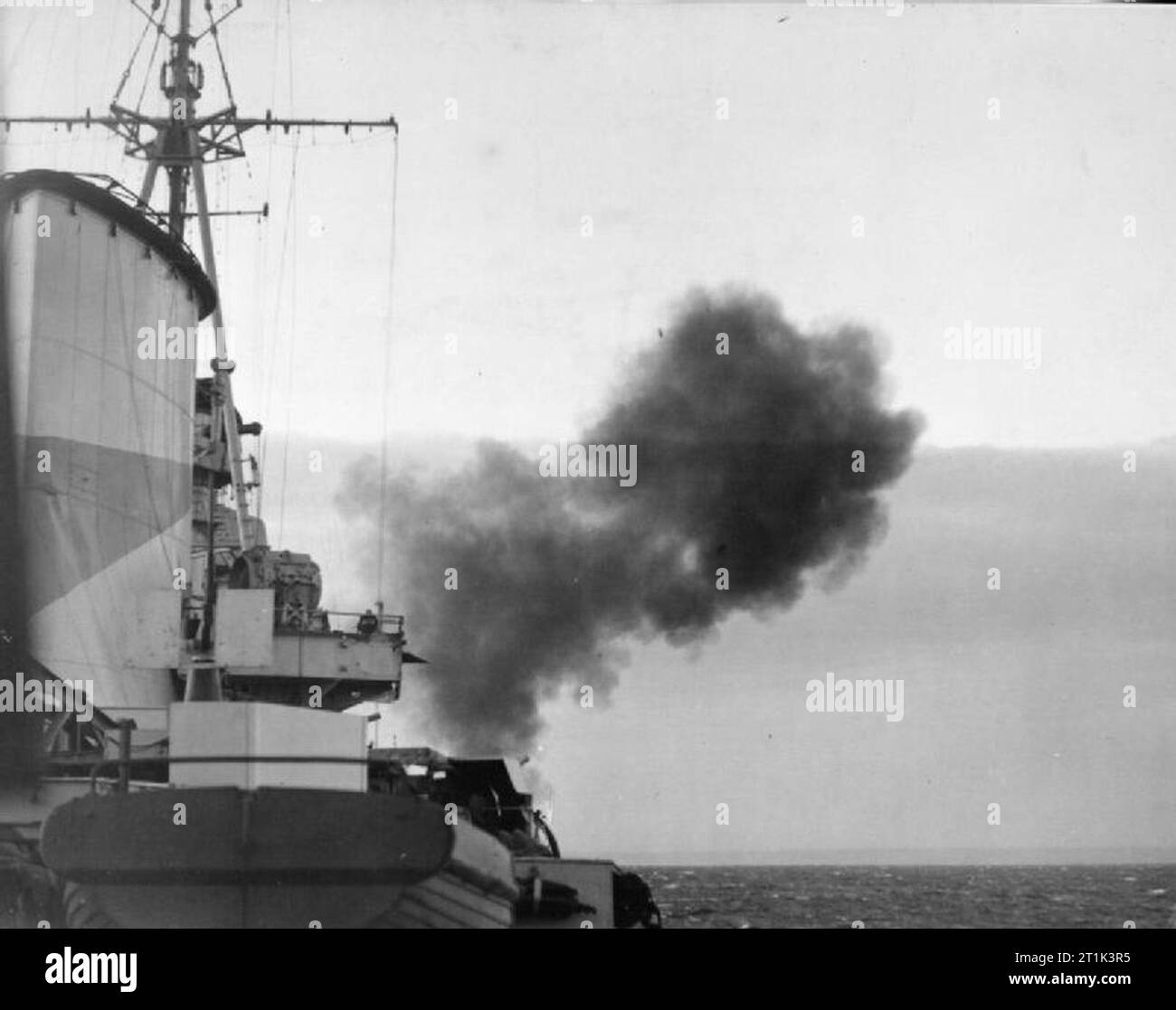 The Royal Navy during the Second World War A British cruiser bombards