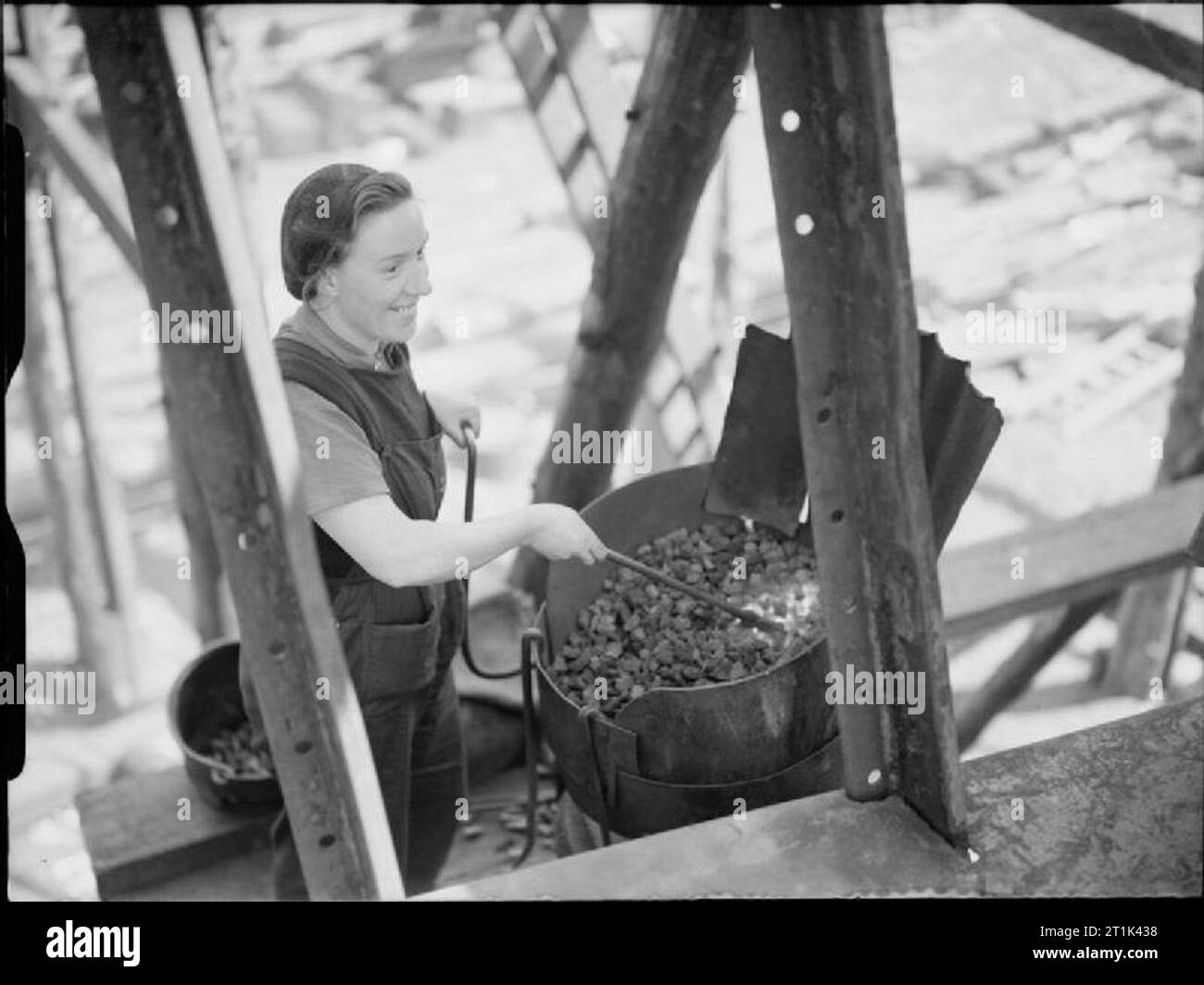 The Royal Navy during the Second World War Mrs Susan Catens heating the