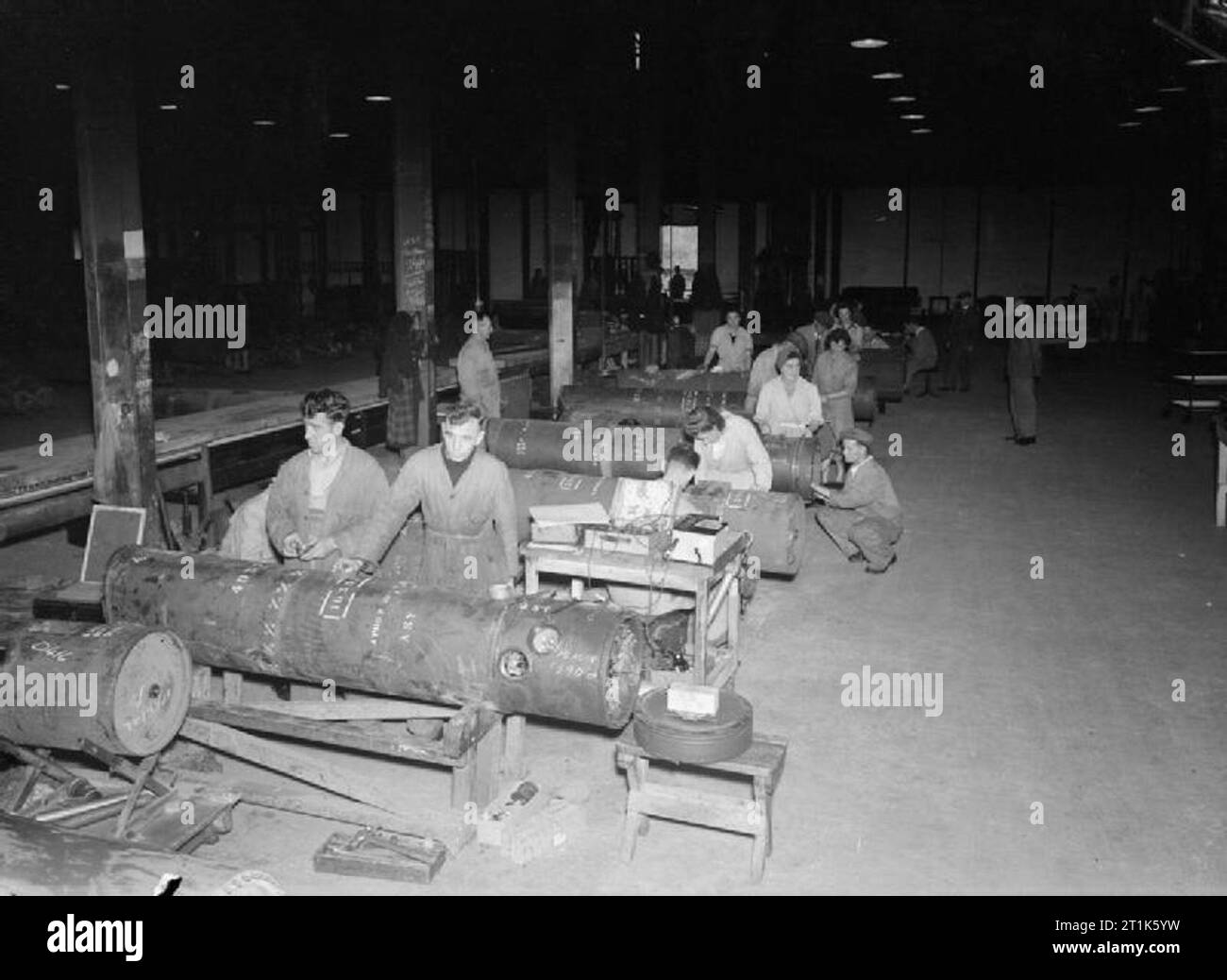 Life at Royal Navy Armament Depot Frater, Gosport, 2530 July 1944 AT