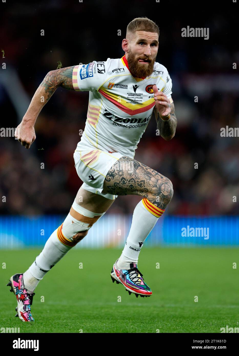 Catalans Dragons Sam Tomkins during the Betfred Super League final match at Old Trafford, Manchester. Picture date: Saturday October 14, 2023. Stock Photo