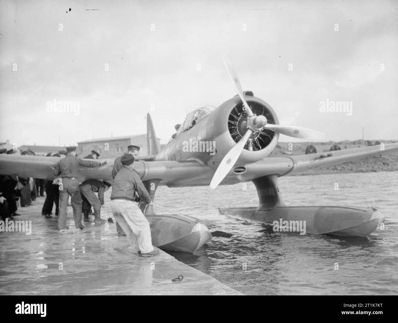Royal Air Force 1939-1945- Coastal Command A Northrop N-3PB of the Norwegian-manned No 330 Squadron in Iceland, October 1941. Stock Photo