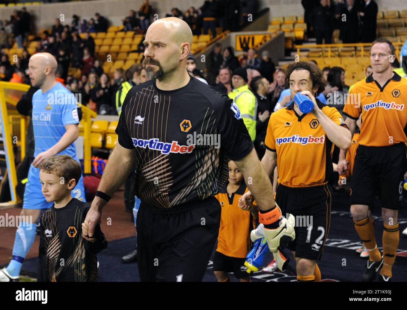 Marcus Hahnemann of Wolverhampton Wanderers  FA Cup Round Three Replay - Wolverhampton Wanderers v Doncaster Rovers 18/01/2011 Stock Photo