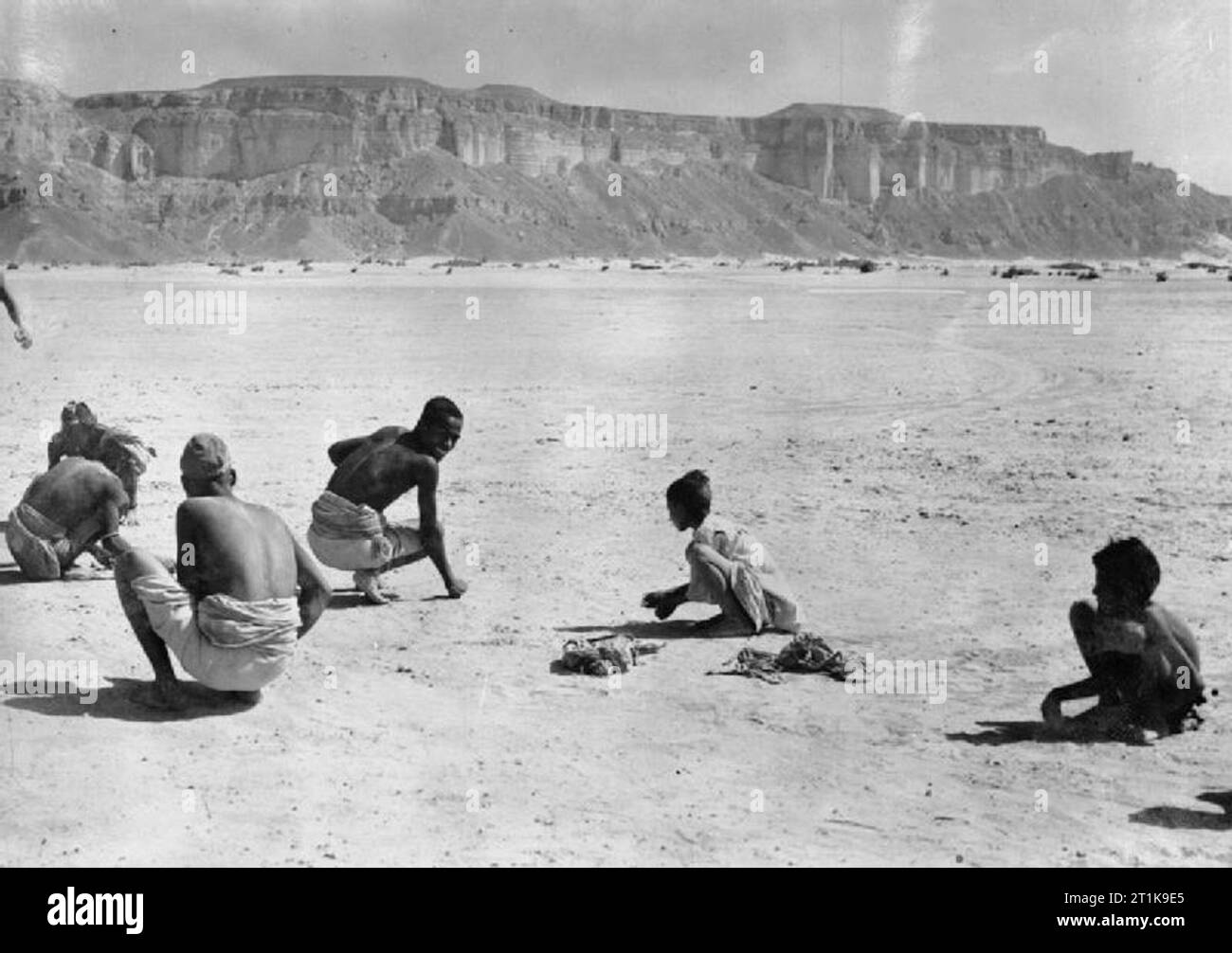 Royal Air Force in the Middle East, 1944-1945. Hadrami civilians