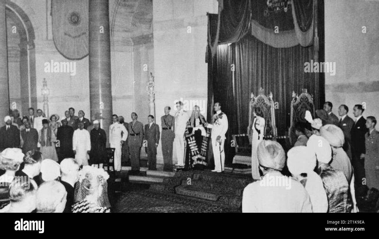 Admiral of the Fleet Earl Mountbatten of Burma Viceroy of India Lord and Lady Mountbatten at