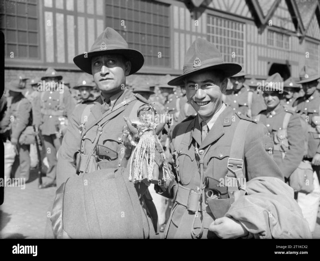 Dominion and Empire Forces in the United Kingdom, 193945 Officers of