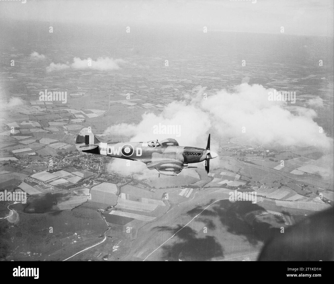 Spitfire 610 squadron hi-res stock photography and images - Alamy