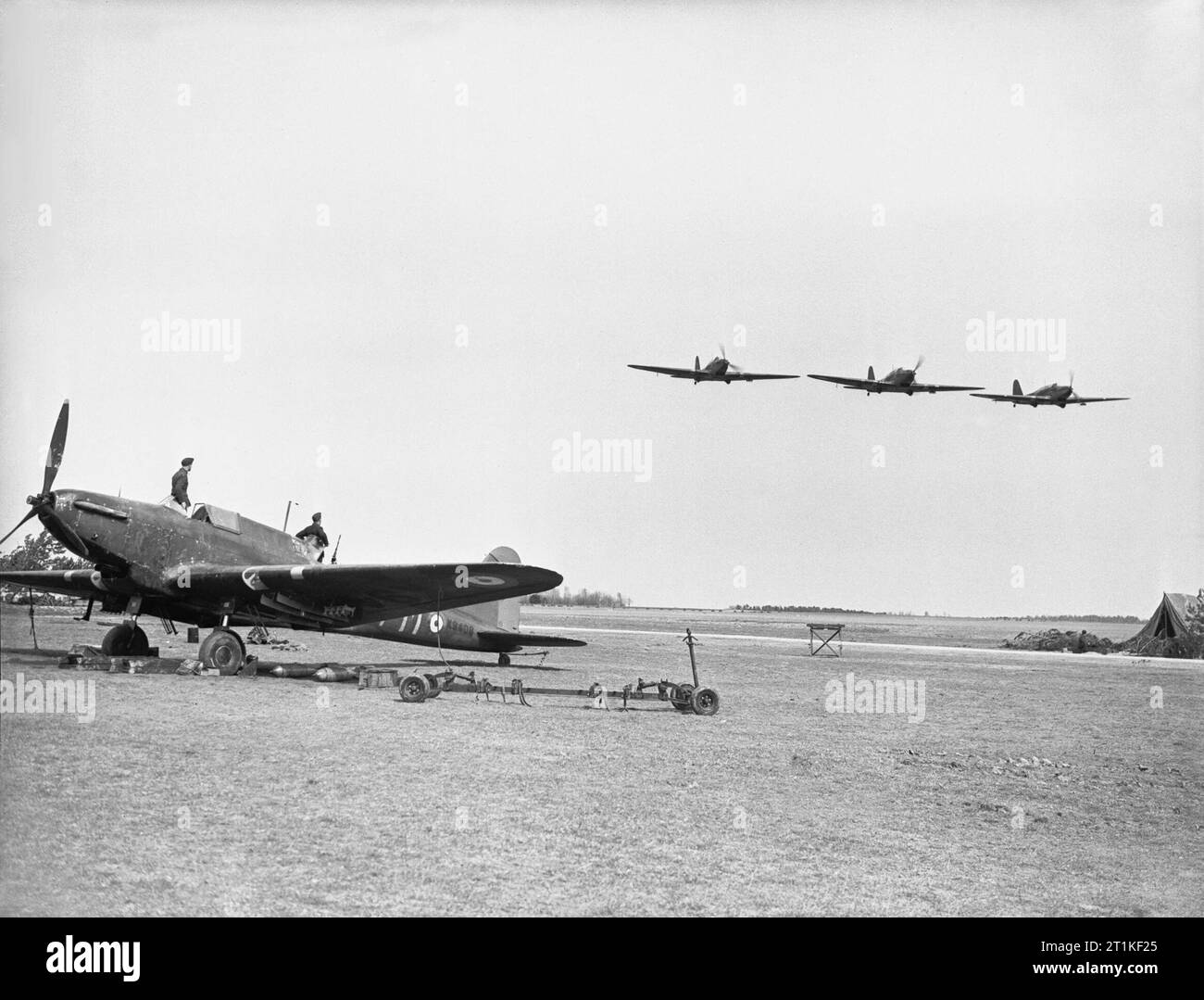 Royal Air Force- France, 1939-1940. Three Fairey Battles of No. 103 ...