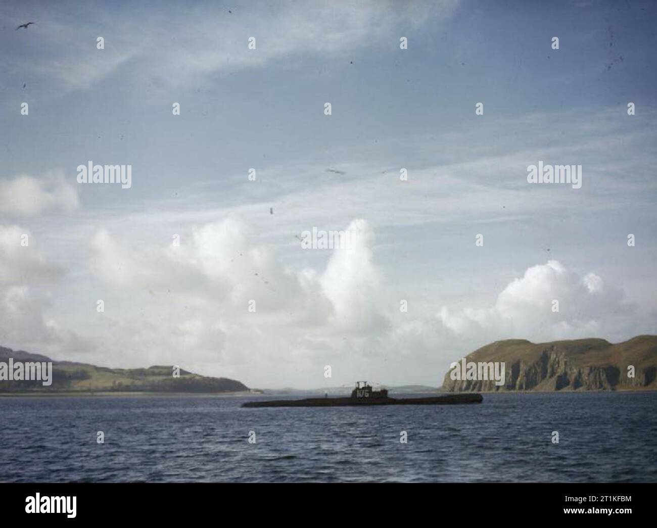 Hm Submarine Tribune, July 1943 HMS TRIBUNE in Scottish waters