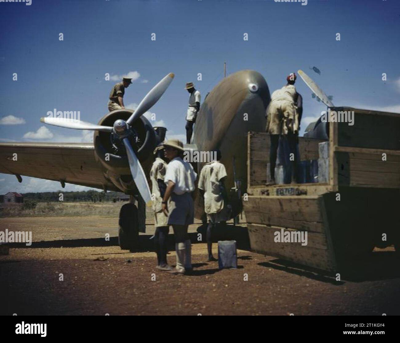 Refulled Commonwealth Joint Air Training Plan, Juba, South Africa, January 1943 ...