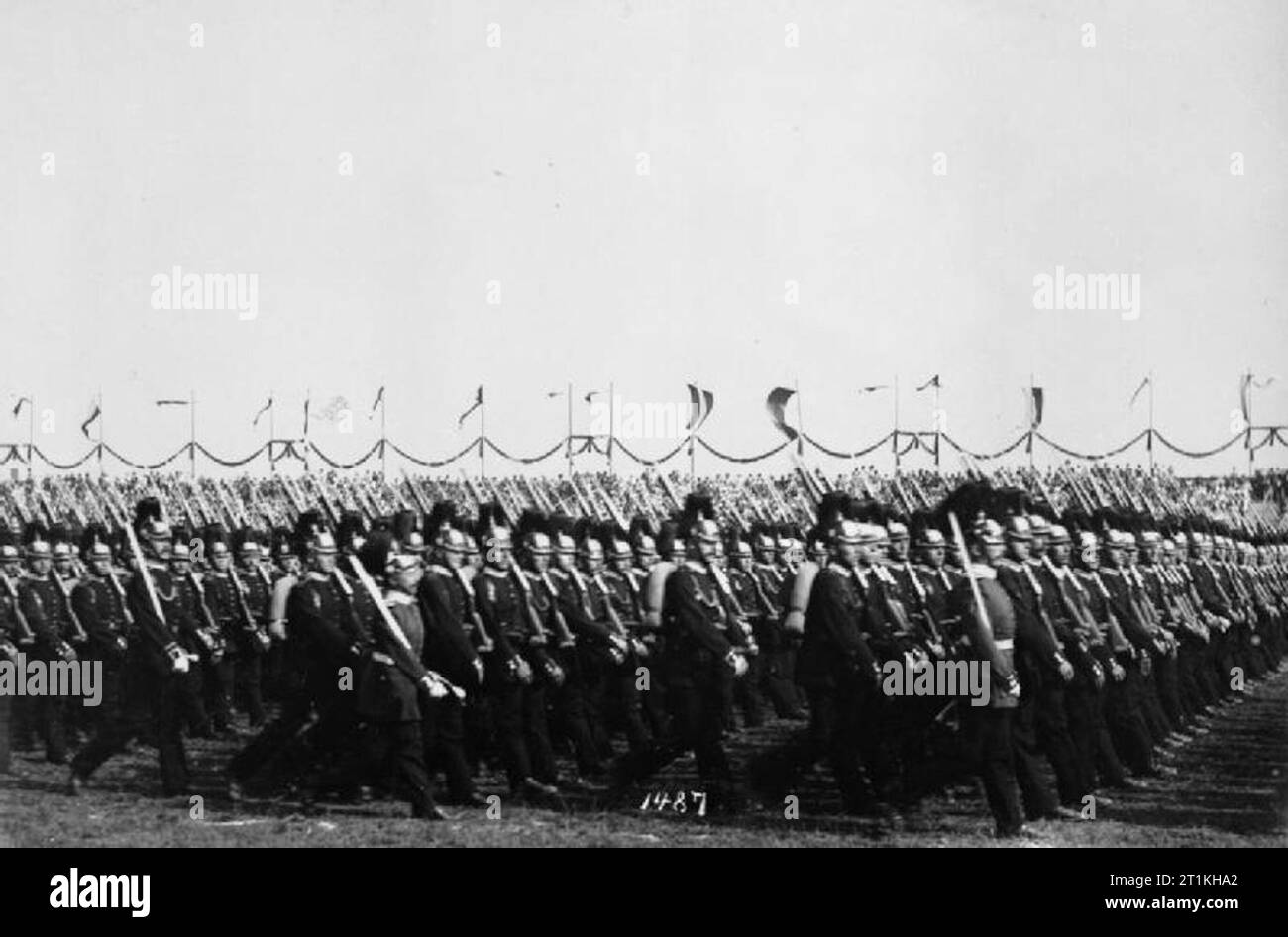 The Imperial German Army 1890 1913 An infantry regiment march past in
