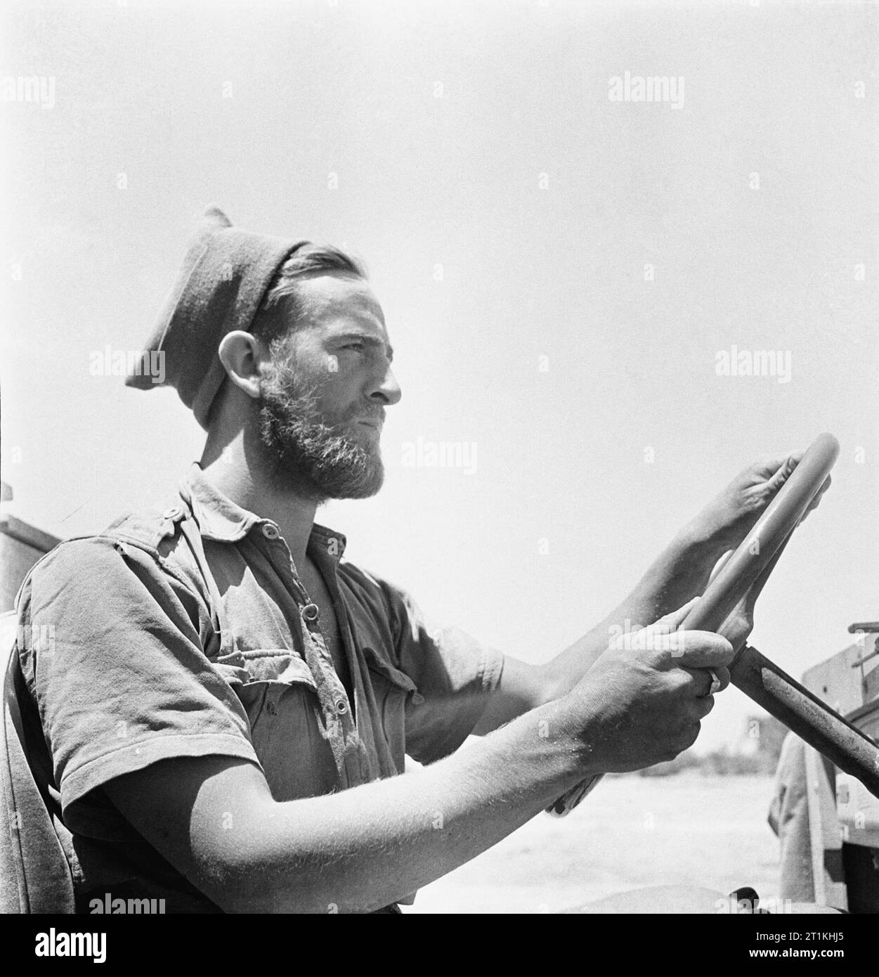 Cecil Beaton Photographs- General; British Army, Long Range Desert Group Stock Photo