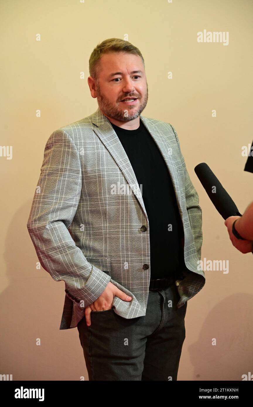 BFI Southbank, NFT1, London, UK. 14th Oct, 2023. Ian Sharp attends the Black dog - BFI London Film Festival 2023, London, UK. Credit: See Li/Picture Capital/Alamy Live News Stock Photo