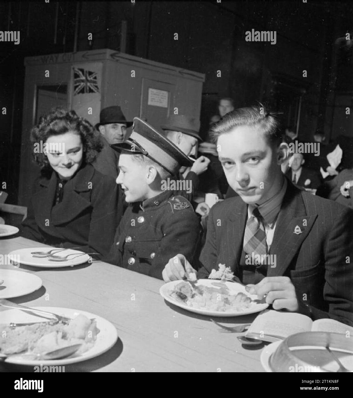 Londoners' Meals Service Canteen at Fishmongers' Hall, London Bridge
