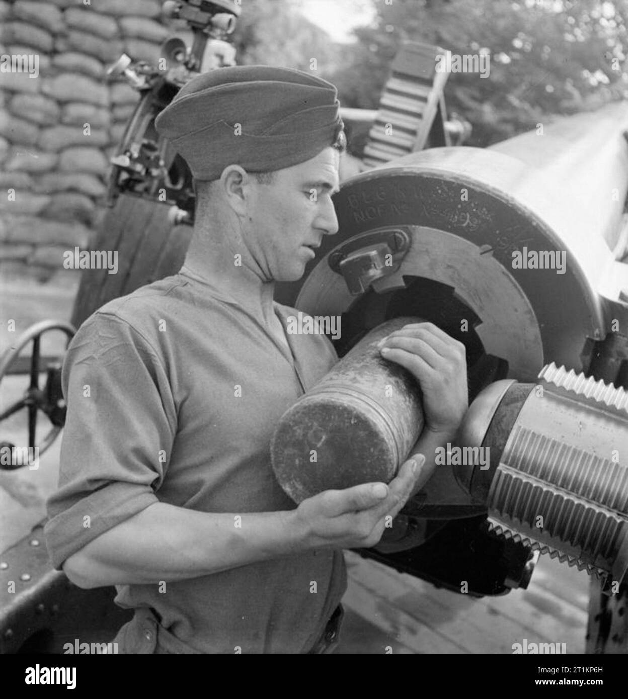 Newfoundland Troops in England- Artillery Training, 1942 Gunner Robert ...