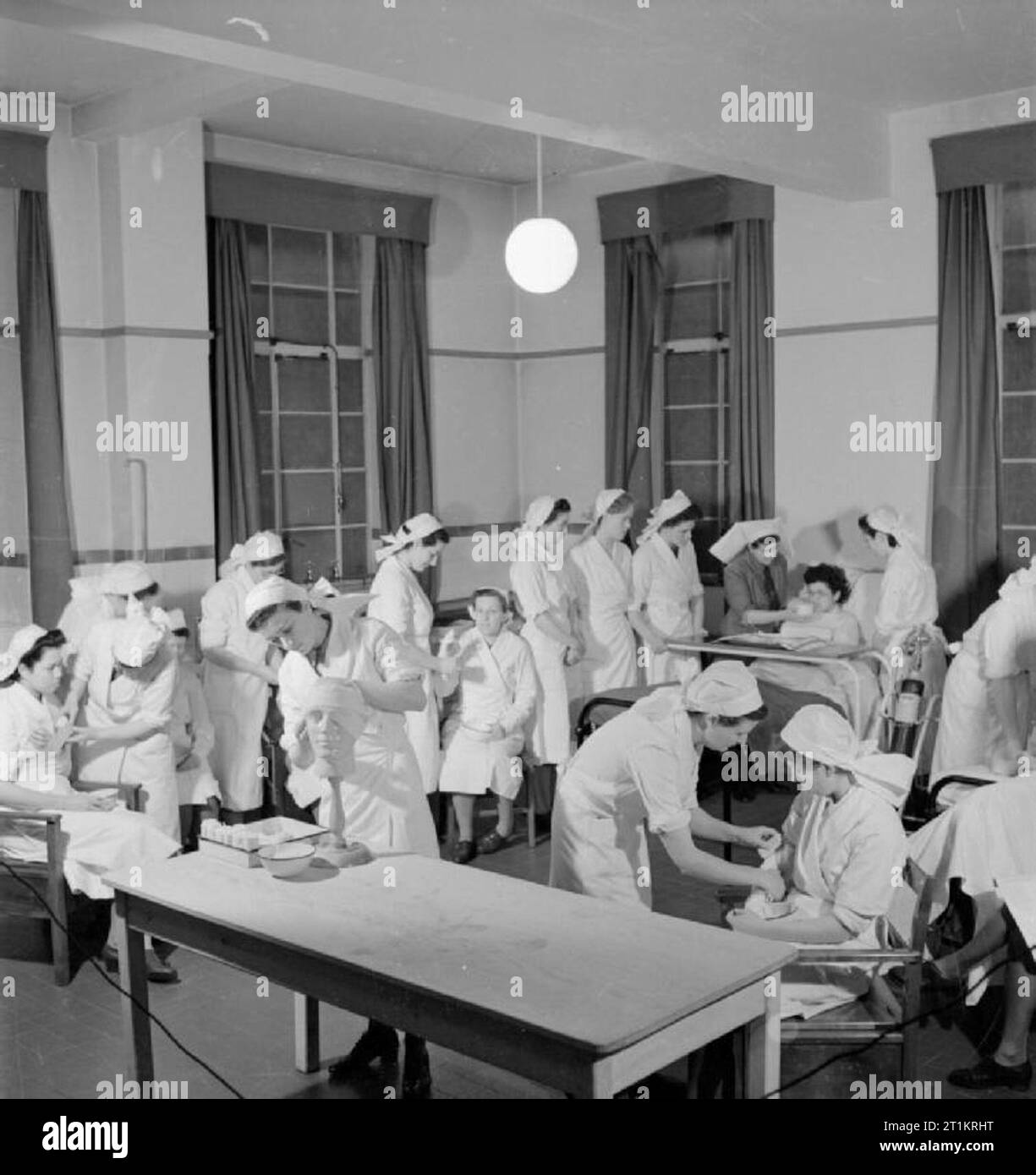 Student Nurse Life at St Helier Hospital, Carshalton, Surrey, 1943