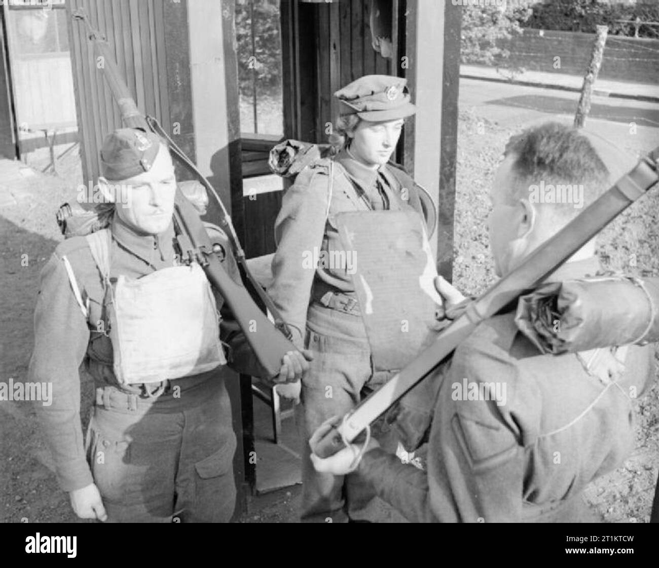 The work of the Auxiliary Territorial Service at a Mixed Antiaircraft Battery, England, UK