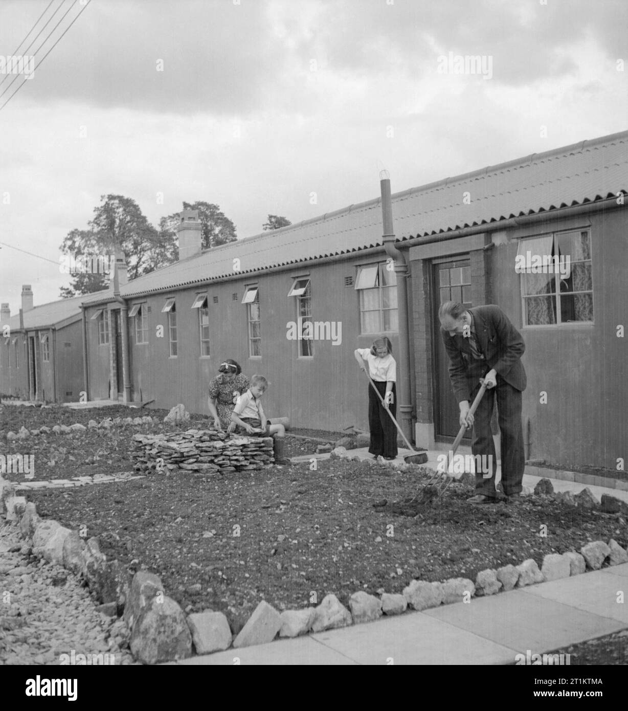 Underground Factory Everyday Life in An Underground Factory, Probably Spring Quarry, Corsham
