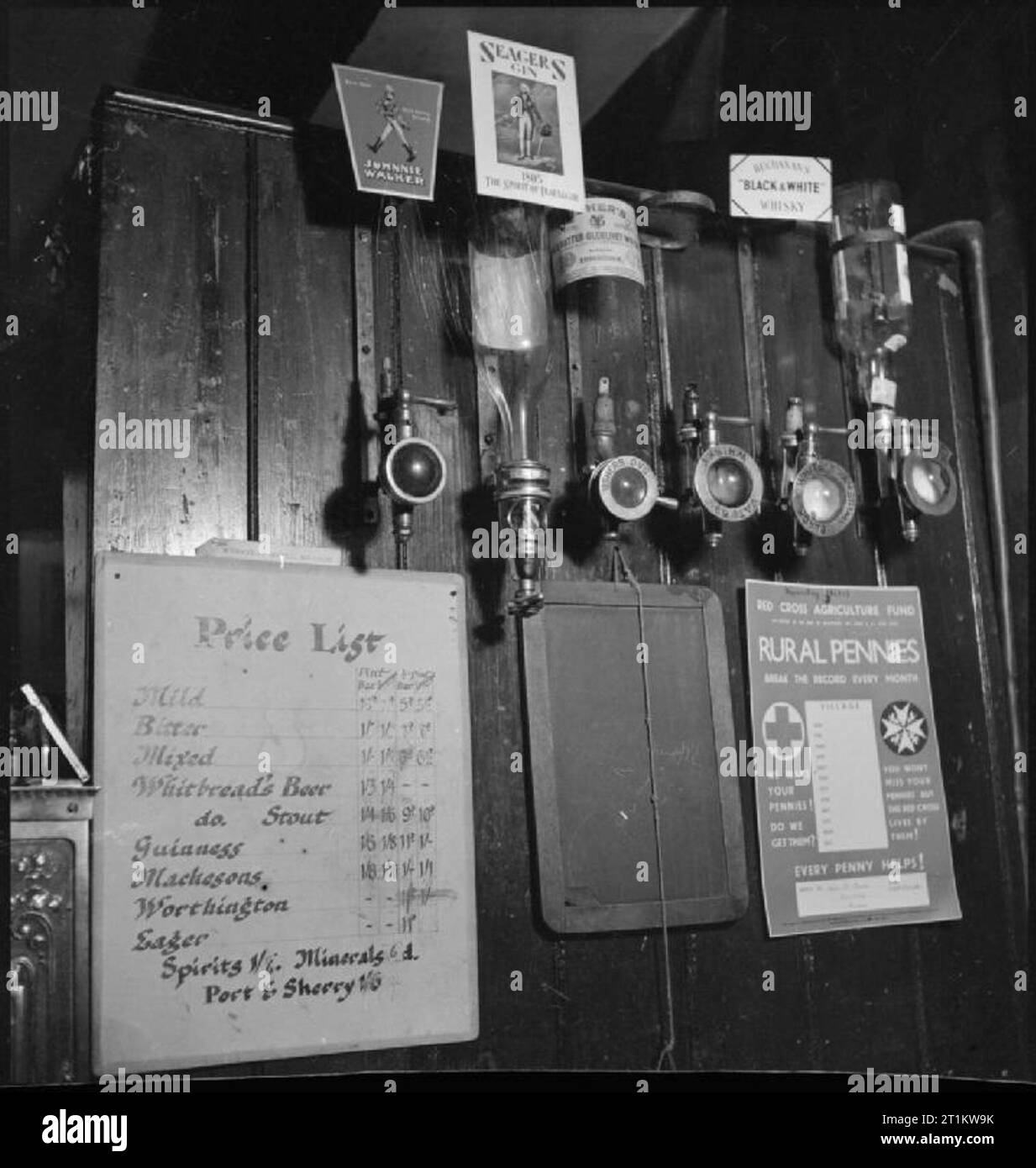 Beers list Black and White Stock Photos & Images - Alamy