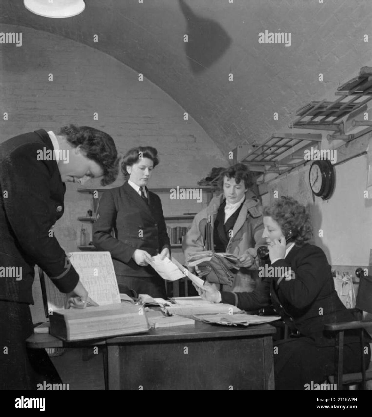 WRNS Boarding Officers With the Naval Control Service- the work of the