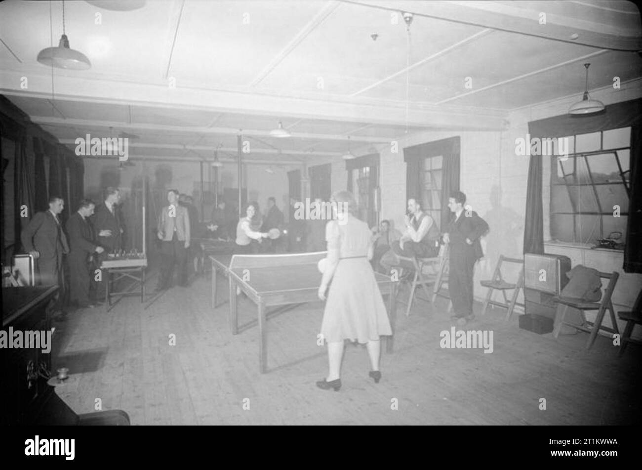 YWCA War Workers' Club Rest and Relaxation in Yeovil, Somerset