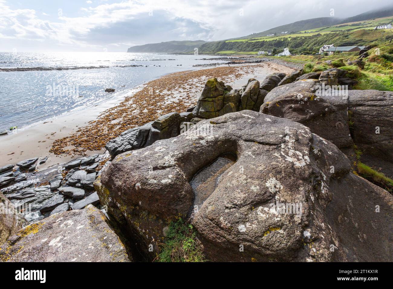 Kildonan , Isle Of Arran, Firth of Clyde, Scotland, UK Stock Photo Alamy